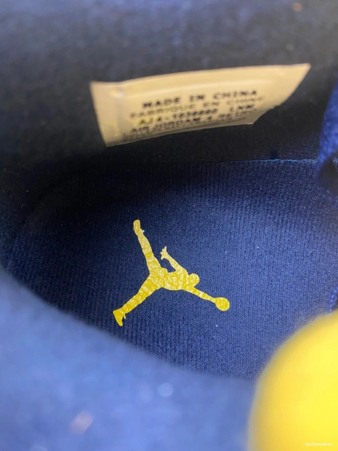 Rep LUCY (PE) Michigan Air AJ4-1036660 Retro 4 Jordan 0709